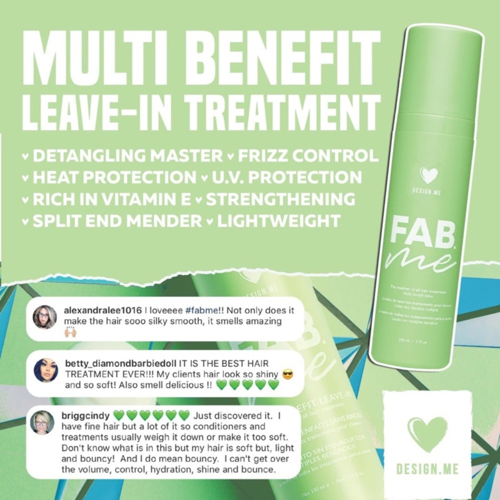 NEW Design Me Fab Me - Mother of All Leave In Treatments Sample - Picture 2 of 6